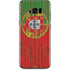 Portuguese Flag Dark Wood Galaxy S8 Plus Skin